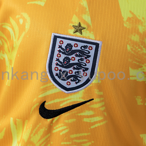 2026 England GK Kids Kit Jersey - Yellow