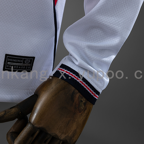 2026 England Home Long Sleeve Jersey