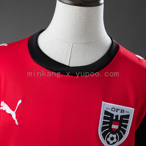 2026 Austria Home Kids Kit Jersey