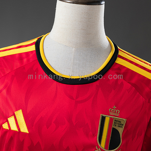 2026 Belgium Home Long-Sleeve Jersey