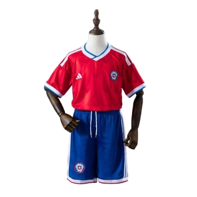 2026 Chile Home Kids Kit Jerseys 01