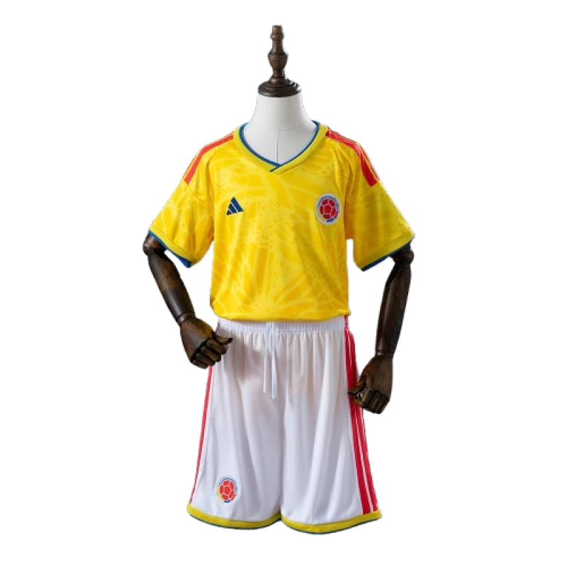 2026 Colombia Home Kids Kit Jersey