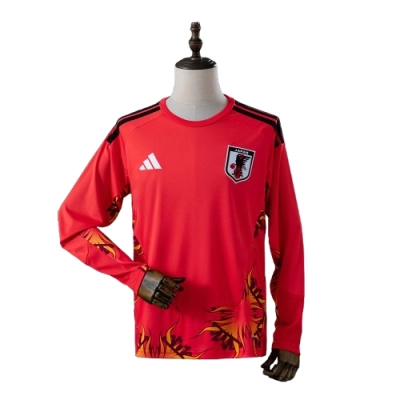 2026 Japan GK - Red Long-Sleeved Jersey 01