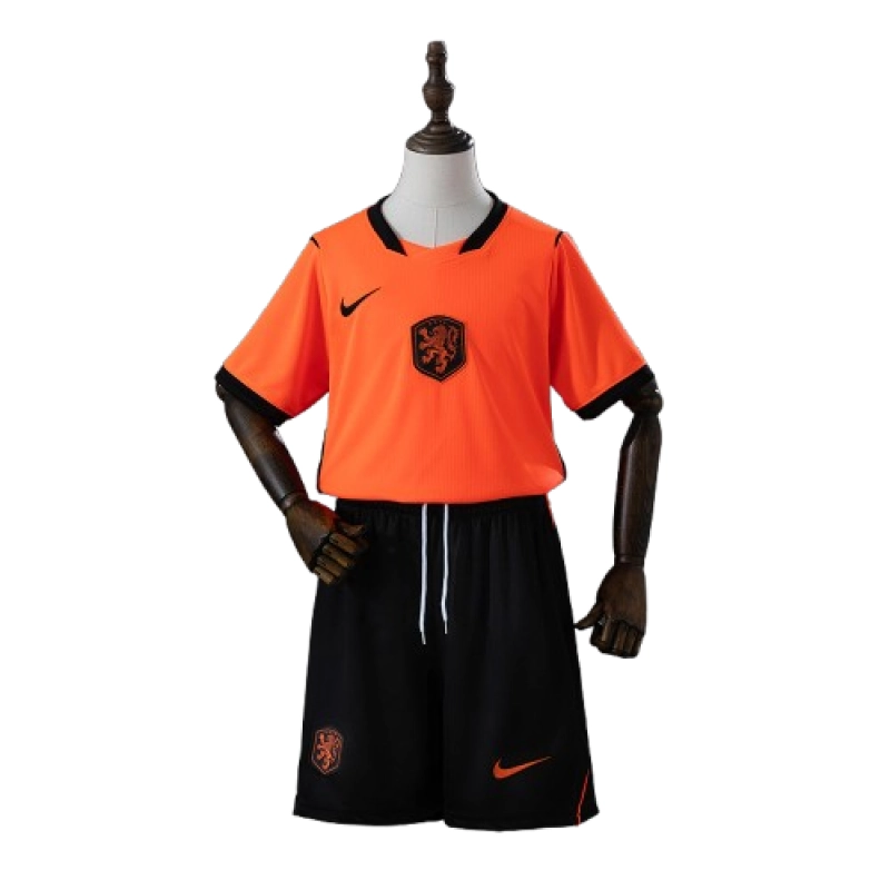 2026 Netherlands Home Kids Kit Jersey