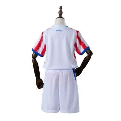 2026 Paraguay Home Kids Kit Jersey 02