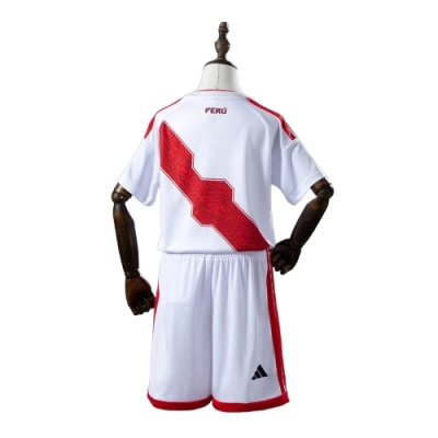 2026 Peru Home Kids Kit Jersey 02