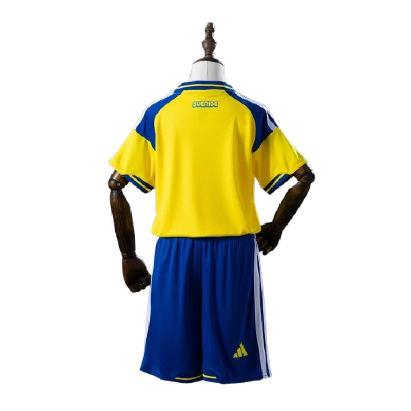 2026 Sweden Home Kids Kit Jersey