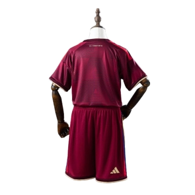 2026 Venezuela Home Kids Kit Jerseys 02