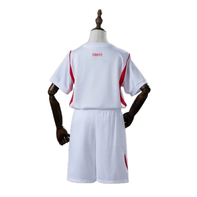 2026 Turkey Home Kids Kit Jersey 02