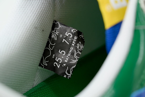 A Bathing Ape Bape Sta KidSuper Brazil "Green Yellow" 1M23 191 936