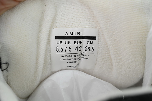 AMIRI MA-1 Diamond Black White