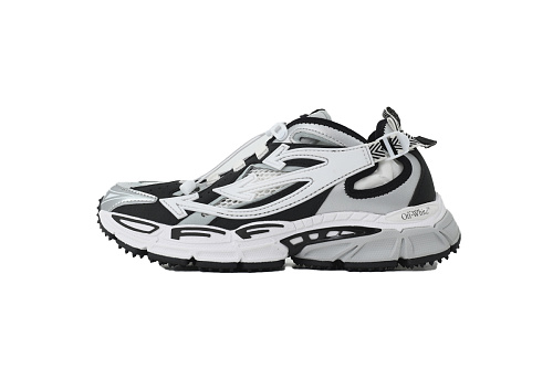 OFF-WHITE Be Right Back Of Silver Black OMIA29SS 26FAB00 17210