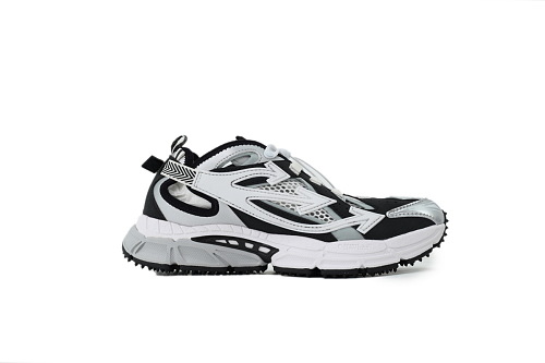 OFF-WHITE Be Right Back Of Silver Black OMIA29SS 26FAB00 17210