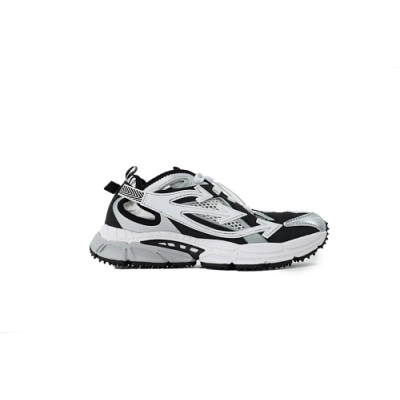 OFF-WHITE Be Right Back Of Silver Black OMIA29SS 26FAB00 17210 02