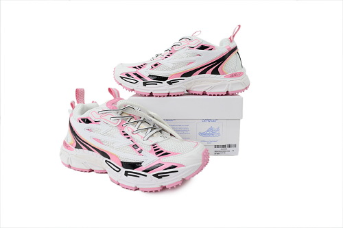 OFF-WHITE Be Right Back Of White-Pink OWIA289S 26FAB00 1013C