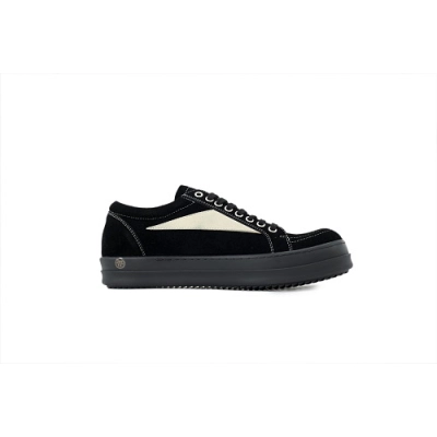 Rick Owens Strobe Vintage Low 'Black' 02