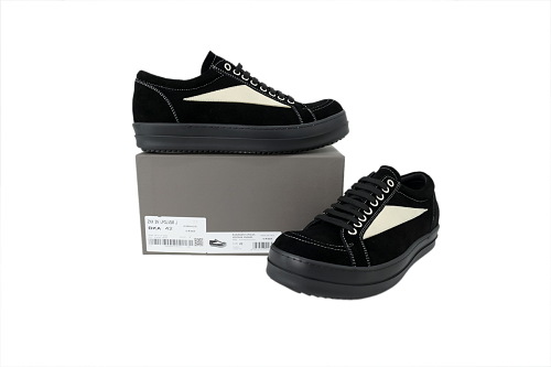 Rick Owens Strobe Vintage Low 'Black'
