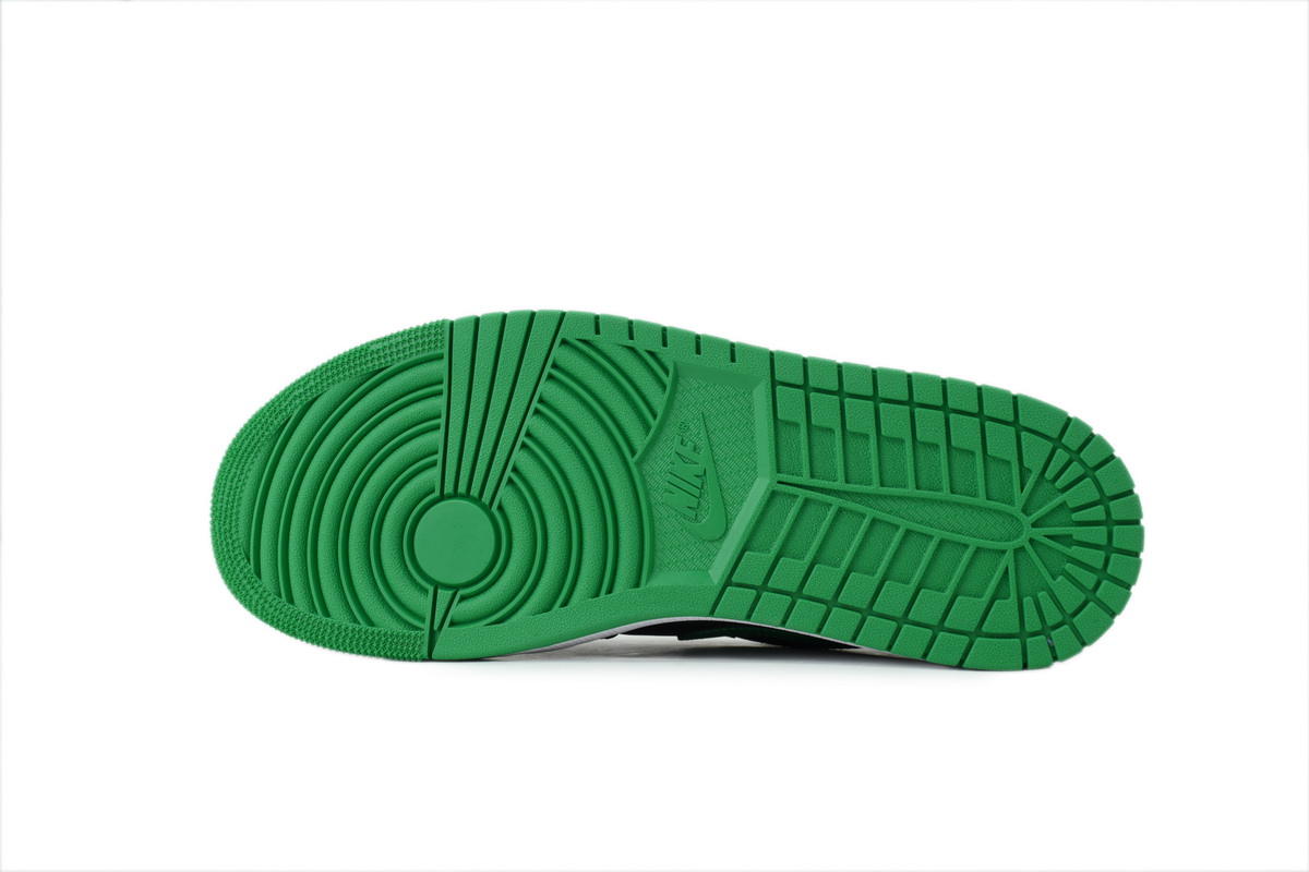 Air Jordan 1 Low 'Black Lucky Green' 553558-065