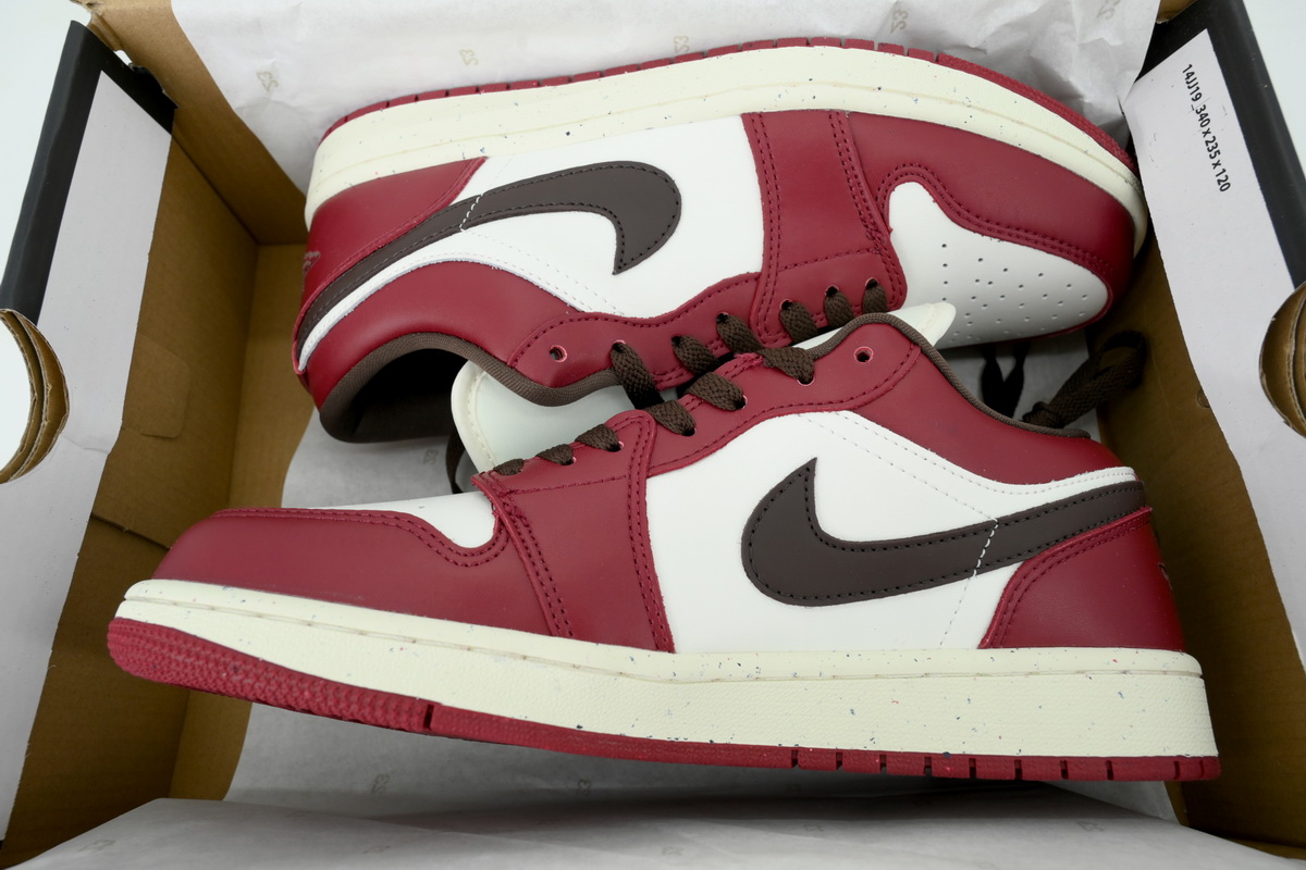 Air Jordan 1 Low 'Black Toe' 553558-116
