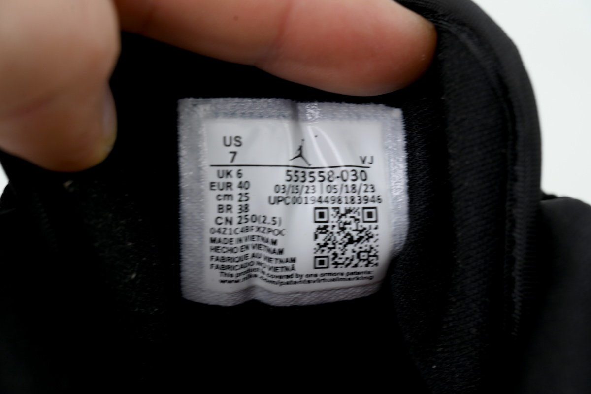 Air Jordan 1 Low 'Shadow Toe' 553558-052