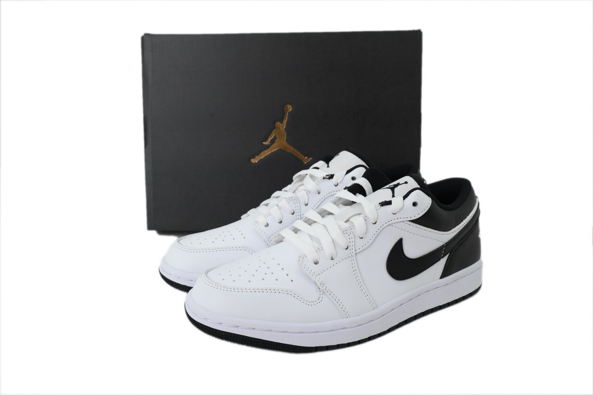 Air Jordan 1 Low 'White Black' 553558-132