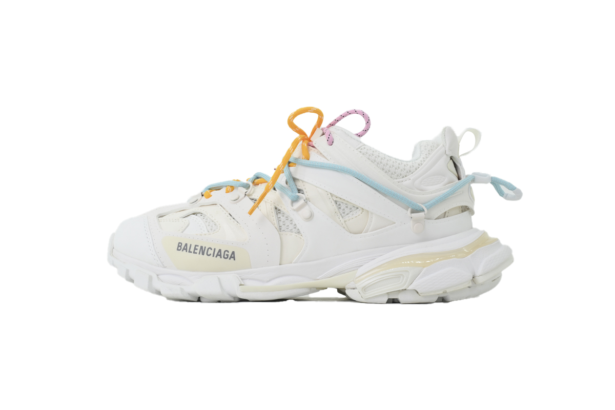 Balenciaga Track Trail Lace 'White Red' 800592 WTEHK 0123