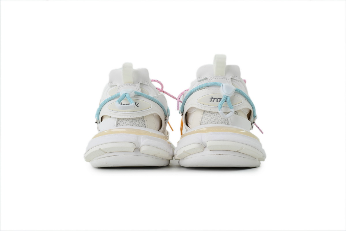 Balenciaga Track Trail Lace 'White Red' 800592 WTEHK 0123