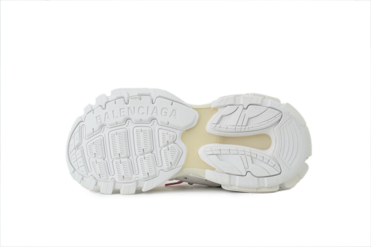 Balenciaga Track Trail Lace 'White Red' 800592 WTEHK 0123