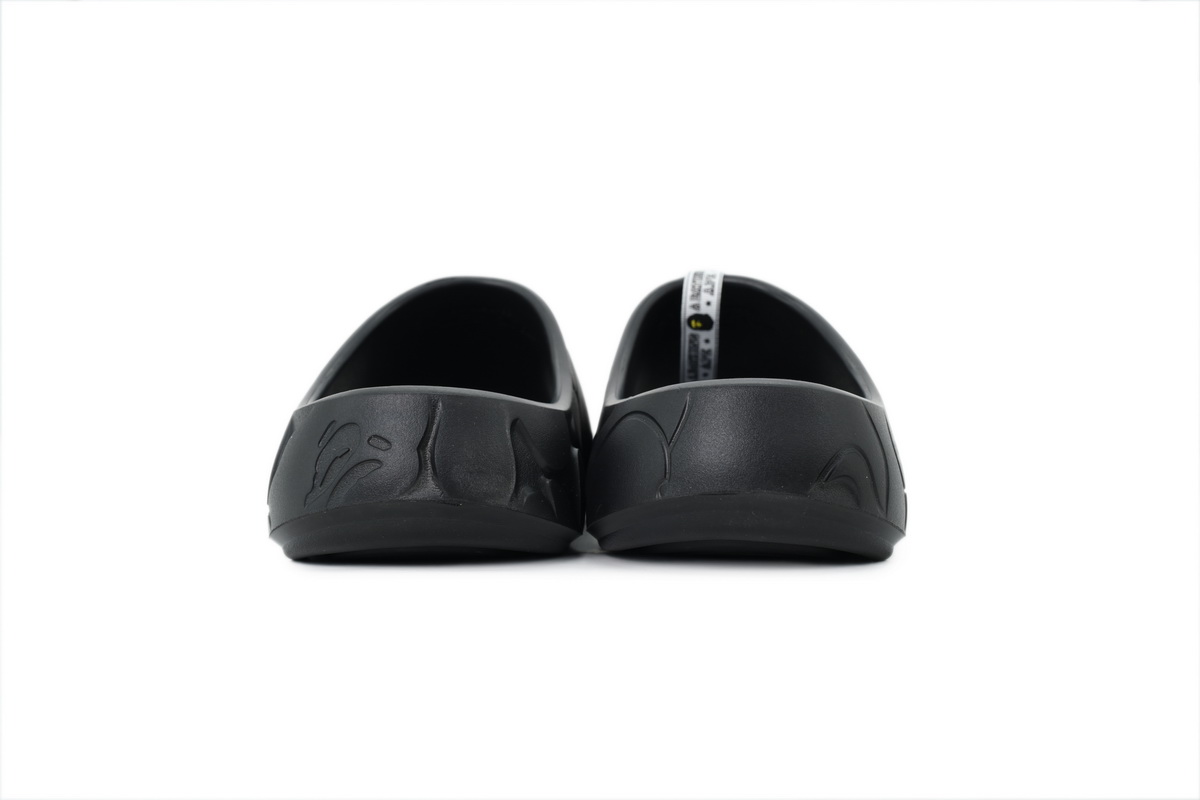 A BATHING APE SLIDES Black
