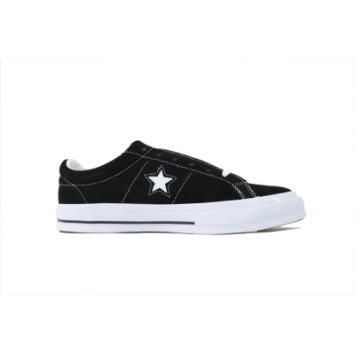 Converse One Star Low 'Black Suede' 158369C 02
