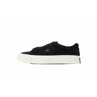 Converse One Star Suede Low 'Black' 158477C 01