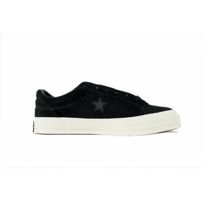 Converse One Star Suede Low 'Black' 158477C 02