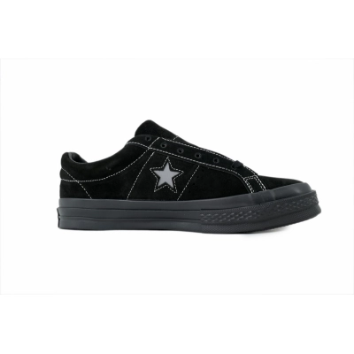 Converse One Star Suede OX 'Black' 165956C 02
