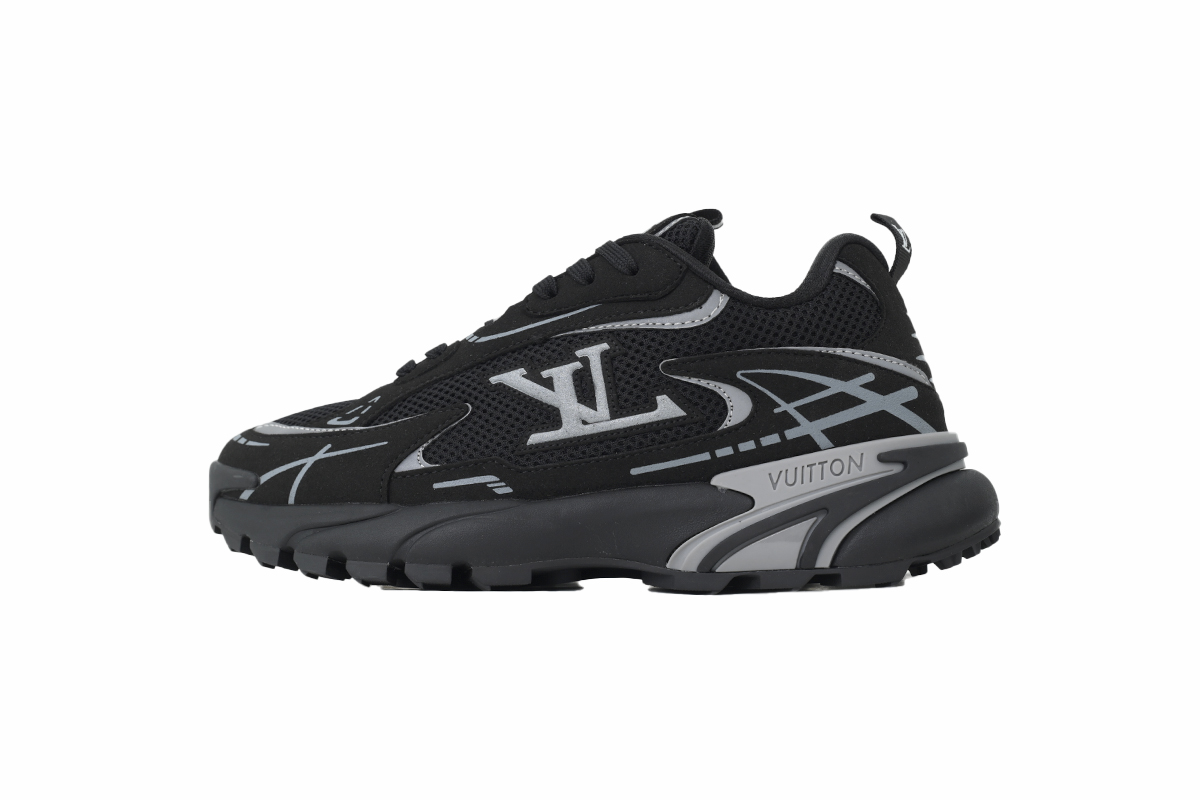 Louis Vuitton Tatic Runner Sneaker "Black"
