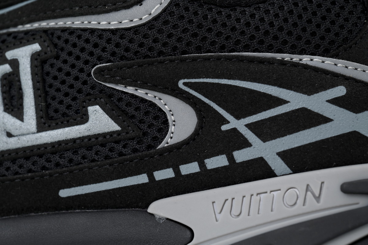 Louis Vuitton Tatic Runner Sneaker "Black"