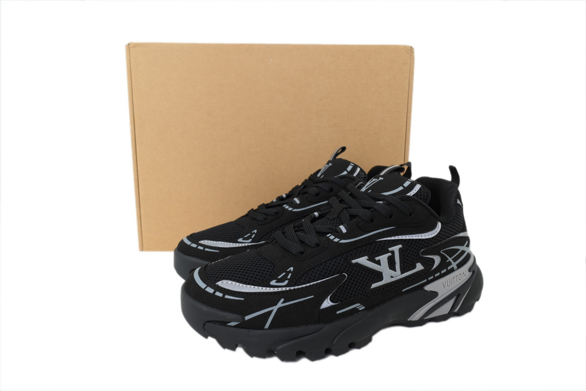Louis Vuitton Tatic Runner Sneaker "Black"
