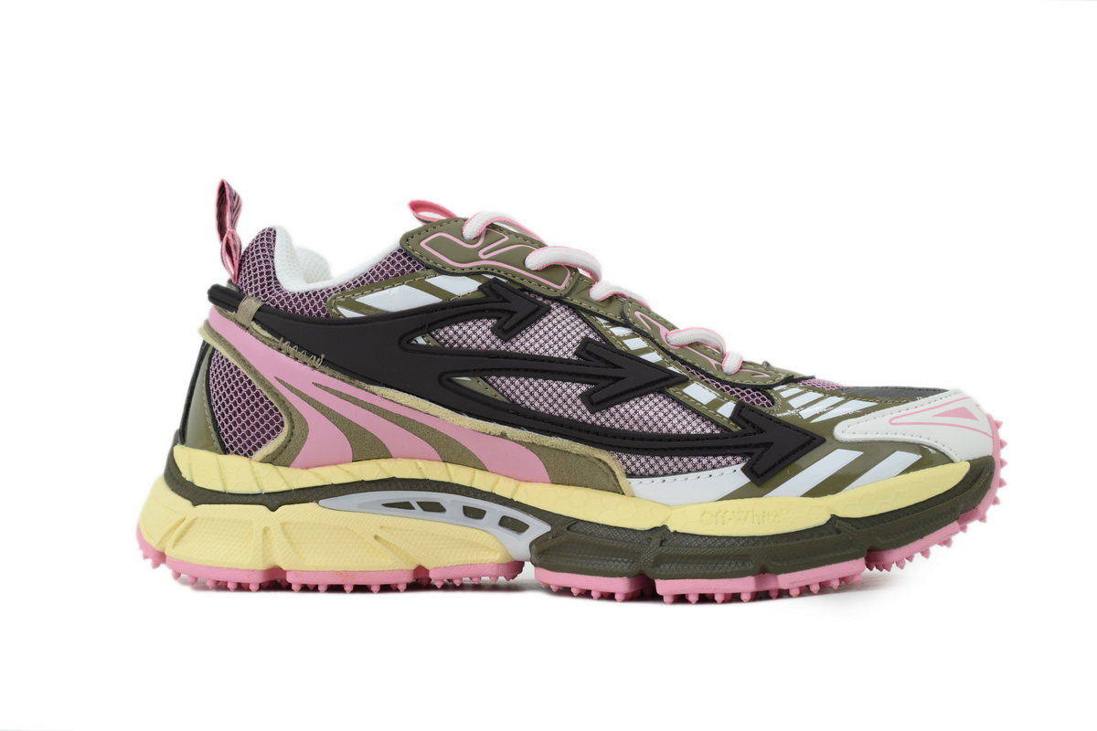 Off-White Wmns Be Right 'Pink Green' OWIA289S26 FAB002633C