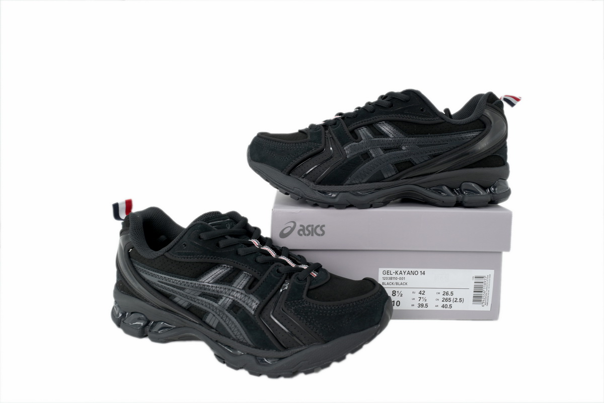 Thom Browne x ASICS Gel Kayano 14 'Black' 1203B110-001