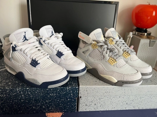 Air Jordan 4 Retro SE Craft Photon Dust  DV3742-021 review 