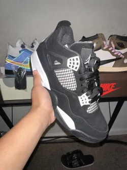 Air Jordan 4 Retro “White Thunder” FQ8138-001 review smovee  01