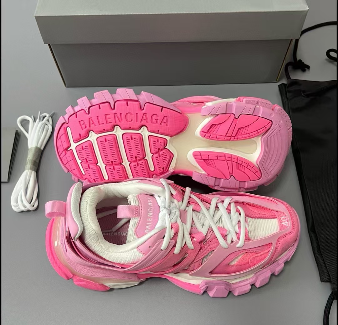 Balenciaga Tess S.Black Rice White Pink 542436 W3SU5 5090 review Christian Ella 03