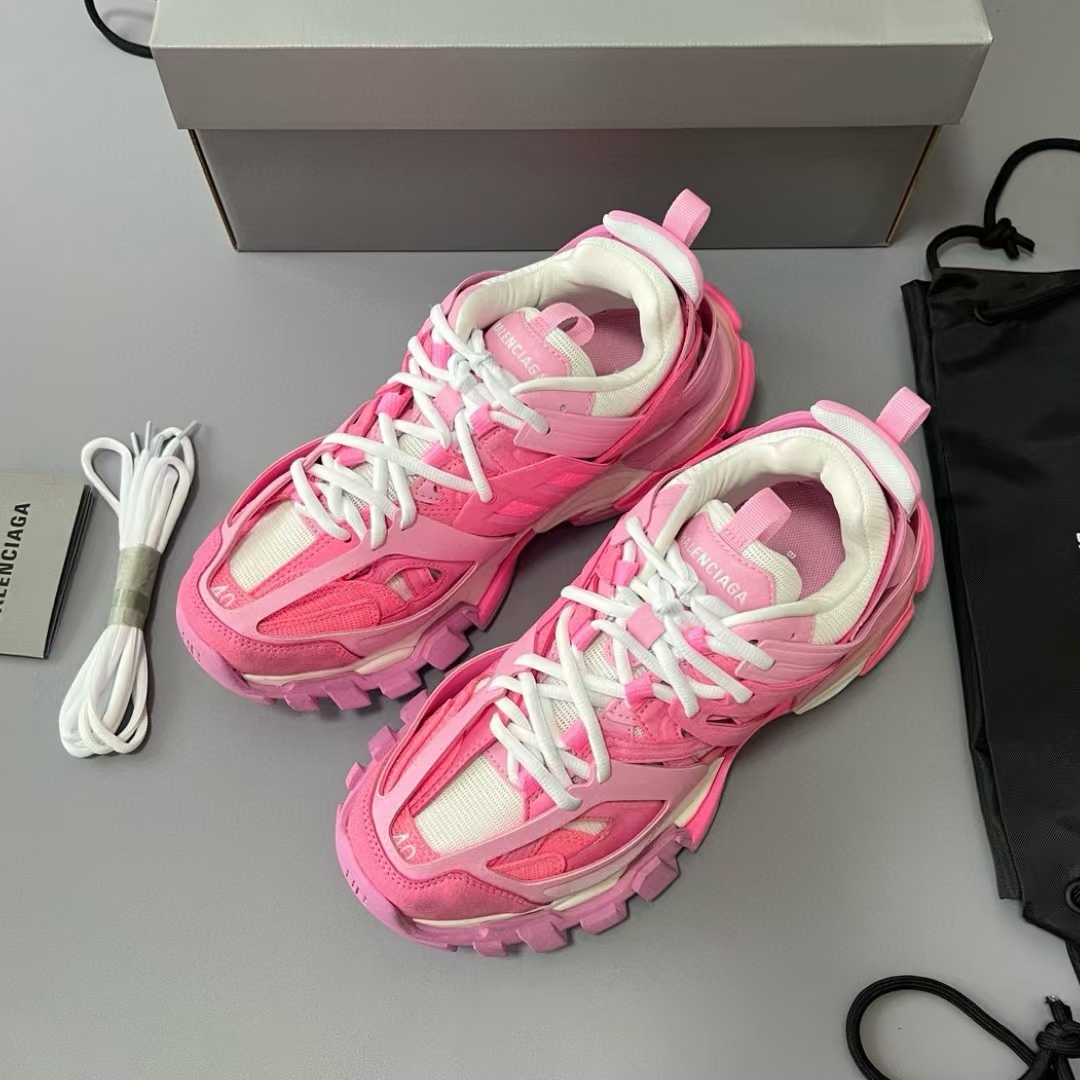 Balenciaga Tess S.Black Rice White Pink 542436 W3SU5 5090 review Christian Ella 02