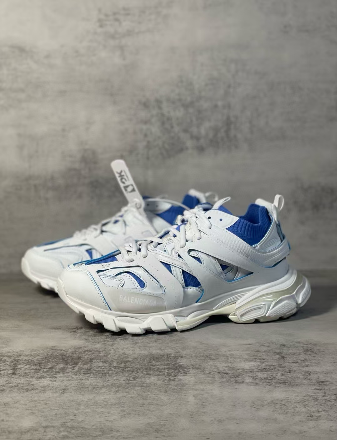 Balenciaga Track White Blue 542023W2FS99051 review Dylan Kayla