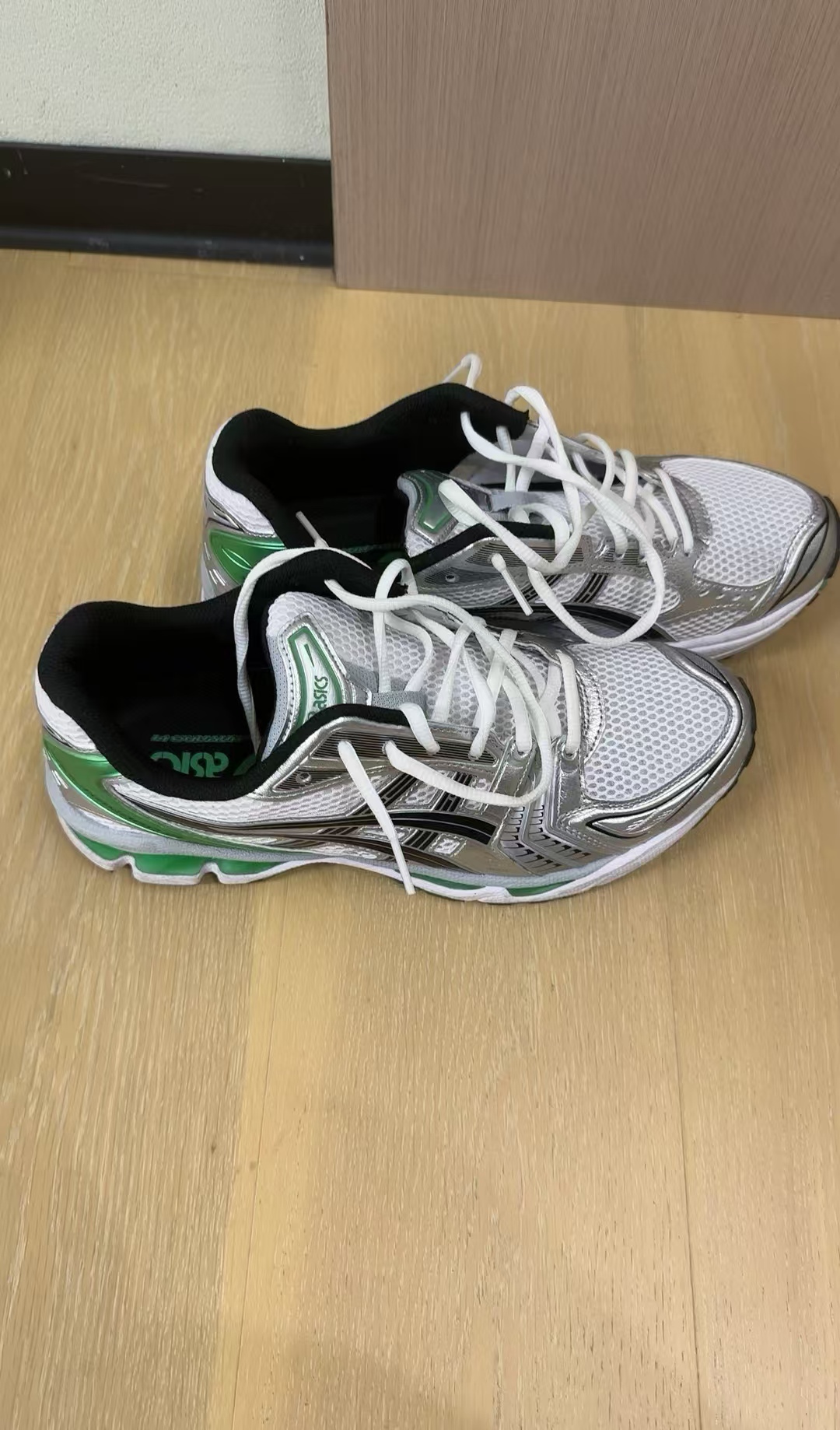 ASICS Gel-Kayano 14 White Malachite Green 1201A019-110 review Caleb Sydney 00
