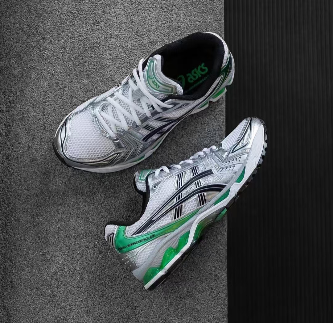 ASICS Gel-Kayano 14 White Malachite Green 1201A019-110 review Jack Morgan