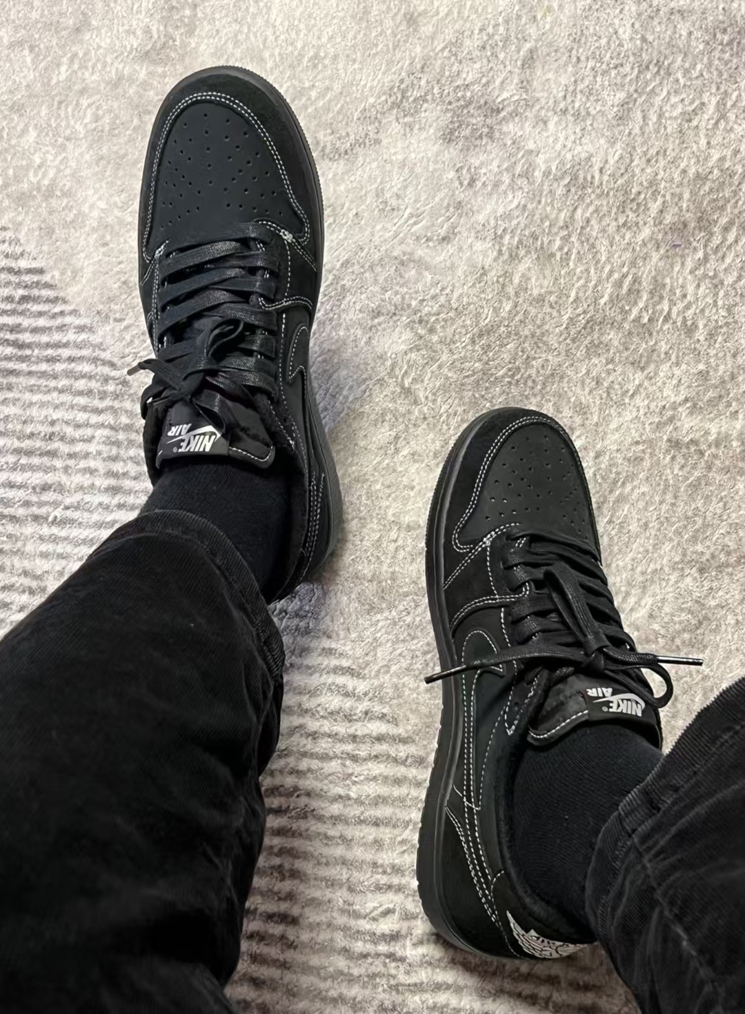 【$59 SALE】Air Jordan 1 Retro Low OG SP Travis Scott Black Phantom DM7866-001 review Angel Julia