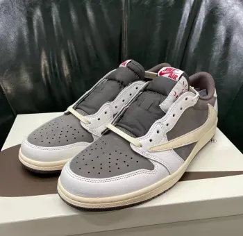 【$59 SALE】Air Jordan 1 Retro Low OG SP Travis Scott Reverse Mocha DM7866-162 review Kevin Destiny 01
