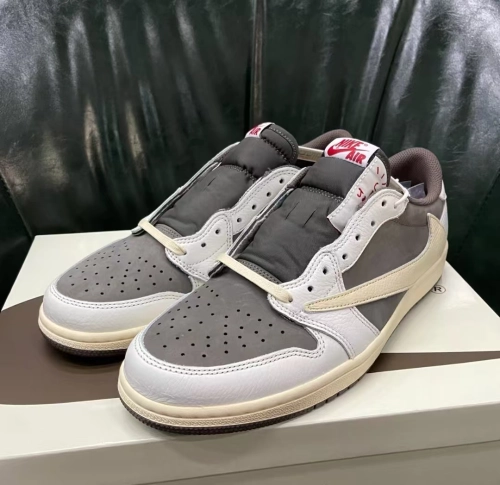 TOP Version Air Jordan 1 Retro Low OG SP Travis Scott Reverse Mocha DM7866-162 review 