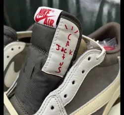 【$59 SALE】Air Jordan 1 Retro Low OG SP Travis Scott Reverse Mocha DM7866-162 review Kevin Destiny 02