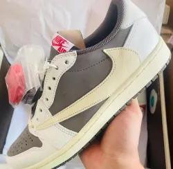 【$59 SALE】Air Jordan 1 Retro Low OG SP Travis Scott Reverse Mocha DM7866-162 review Gavin Lillian 01